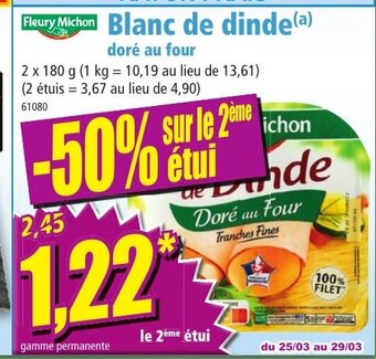 Norma Blanc de Dinde offre
