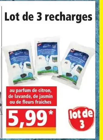 Norma Lot de 3 recharges offre