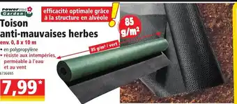 Norma Toison anti-mauvaises herbes offre