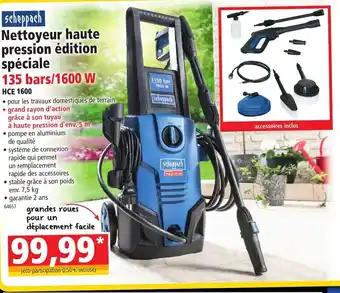 Norma Nettoyeur haute pression édition spéciale offre