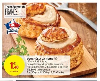 Intermarché Bouchée A La Reine offre