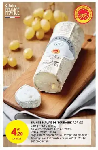 Sainte Maure De Touraine AOP