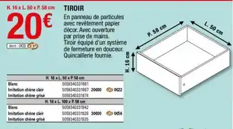 Tiroir