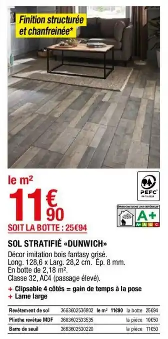 Sol Stratifié Dunwich
