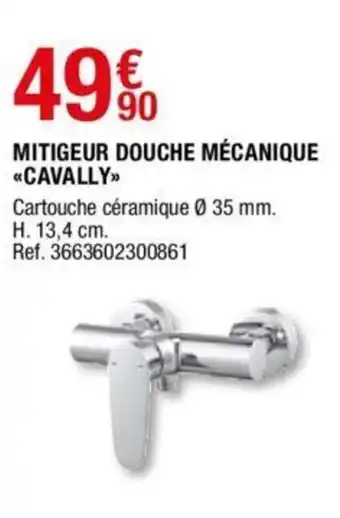 Brico Dépôt Mitigeur douche mécanique Cavally offre
