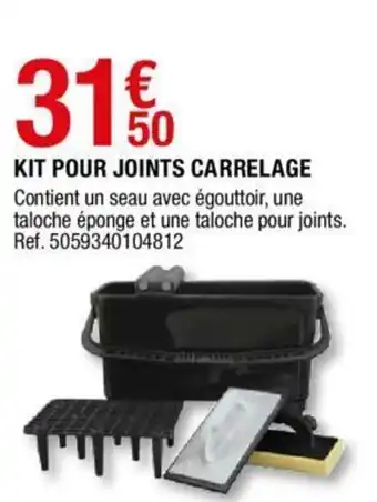 Brico Dépôt Kit pour joints carrelage offre