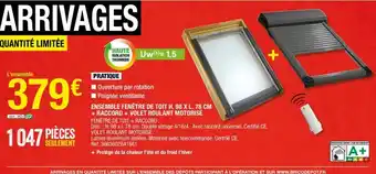 Brico Dépôt Ensemble fenêtre de toit offre