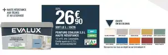 Brico Dépôt Peinture couleur 2.5L haute résistance offre