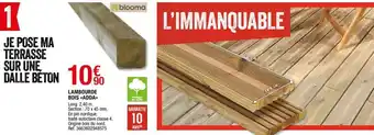 Brico Dépôt Lambourde bois adda offre