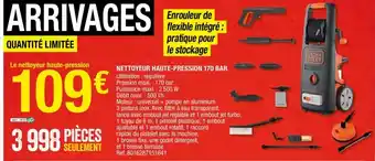Brico Dépôt Nettoyeur haute-pression 170 bar offre