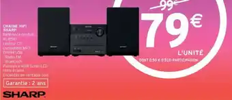 Chaine hifi sharp