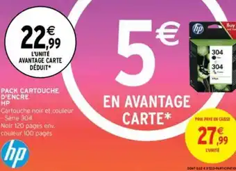 Pack cartouche d'encre HP