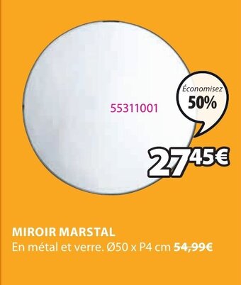 JYSK Miroir marstal offre