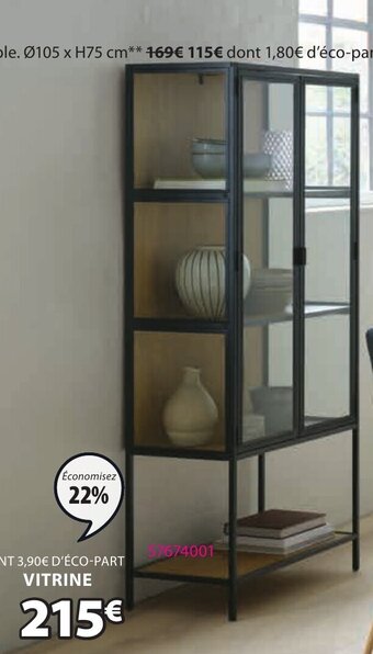 JYSK Vitrine trappedal offre