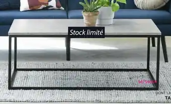 JYSK Table basse dokkedal offre
