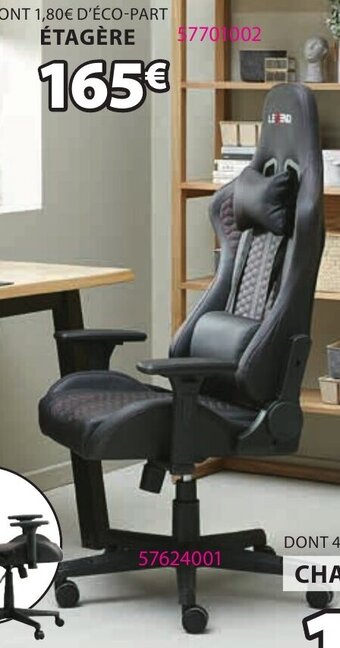 JYSK Chaise gaming nibe offre