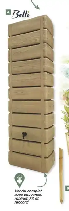 Bricomarché Récupérateur d'eau "wood" 300 L offre