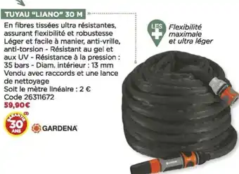 Bricomarché Tuyau "liano" 30 m offre