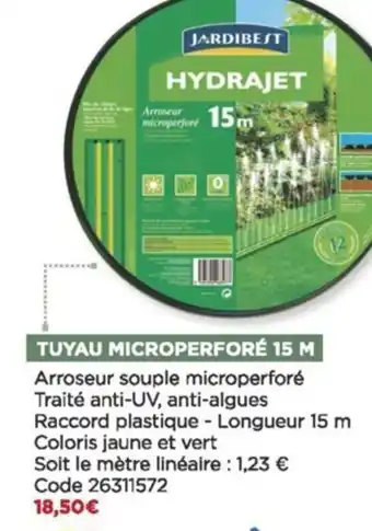 Bricomarché Tuyau microperforè 15 m offre