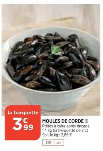 Bi1 Moules de Corde offre