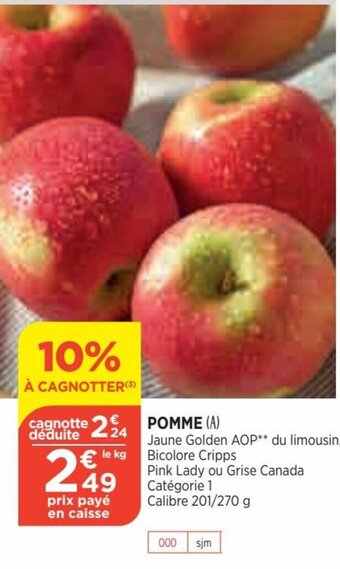 Bi1 Pomme offre