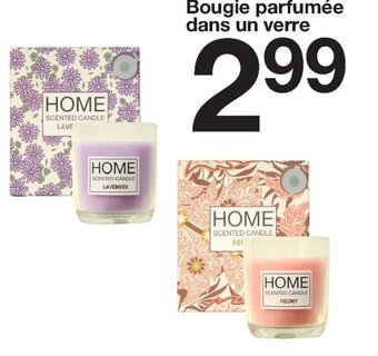 Bougie Parfumée Dans Un Verre