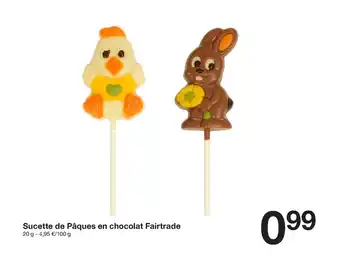 Zeeman Sucette de Pâques En Chocolat Fairtrade offre