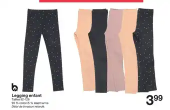 Zeeman Legging Enfant offre