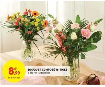 Intermarché Hyper Bouquet Composé 16Tiges offre