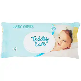 Action Teddy care lingettes pour bébé teddycare sensitive offre