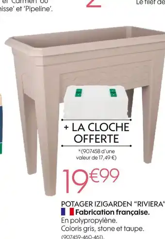 Truffaut Riviera potager izigarden offre