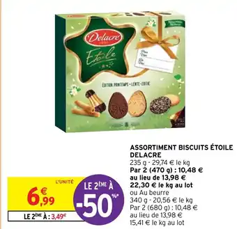 Assortiment Biscuits Étoile Delacre