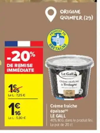 Crème Fraîche épaisse