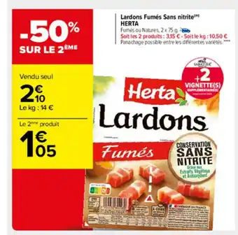 Lardons Fumés Sans Nitrite