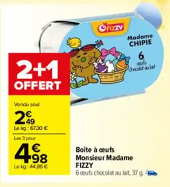 Carrefour Market Boîte à œufs offre