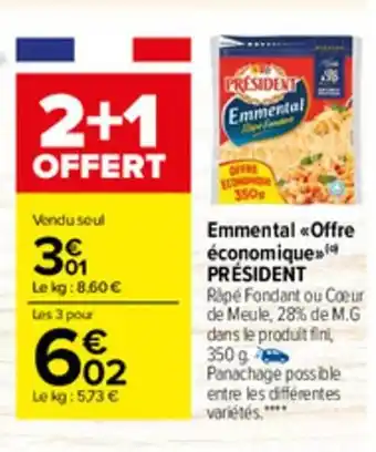 Carrefour Market Emmental Offre offre