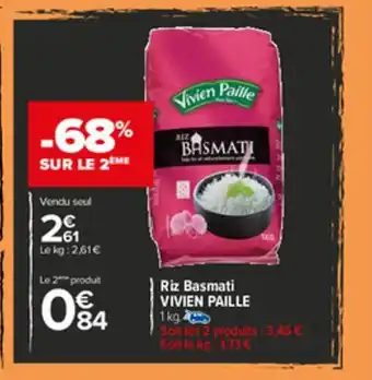 Carrefour Market Riz Basmati offre