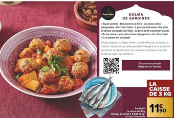 Carrefour Sardine offre