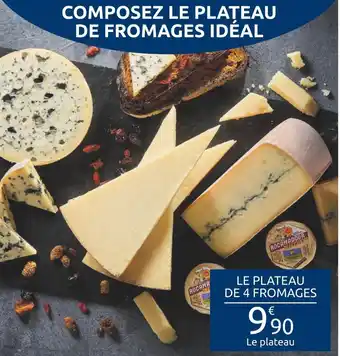 Carrefour Le plateau de 4 fromages offre