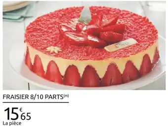 Carrefour Fraisier 8/10 parts offre