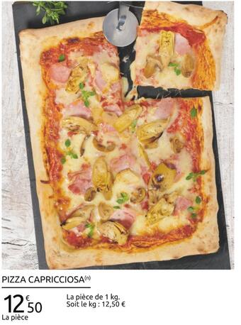 Carrefour Pizza capricciosa offre