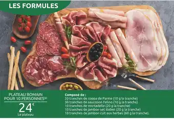 Carrefour Plateau romain pour 10 personnes offre
