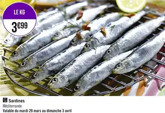 Géant Casino Sardines offre