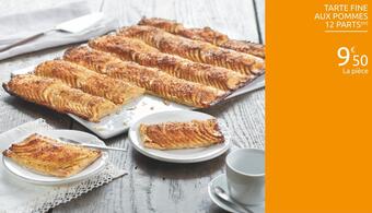 Carrefour Tarte fine aux pommes 12 parts offre