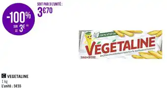 Géant Casino Vegetaline vegetaline offre