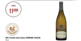 Domaine seguin aoc pouilly-fumé blanc