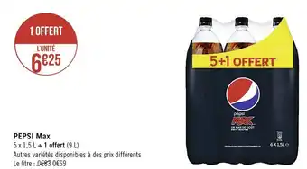 Géant Casino Pepsi pepsi max offre
