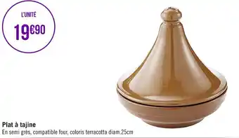 Plat à tajine