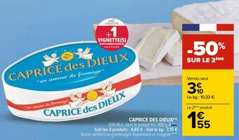 Carrefour Caprice des dieux offre