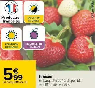Carrefour Fraisier offre